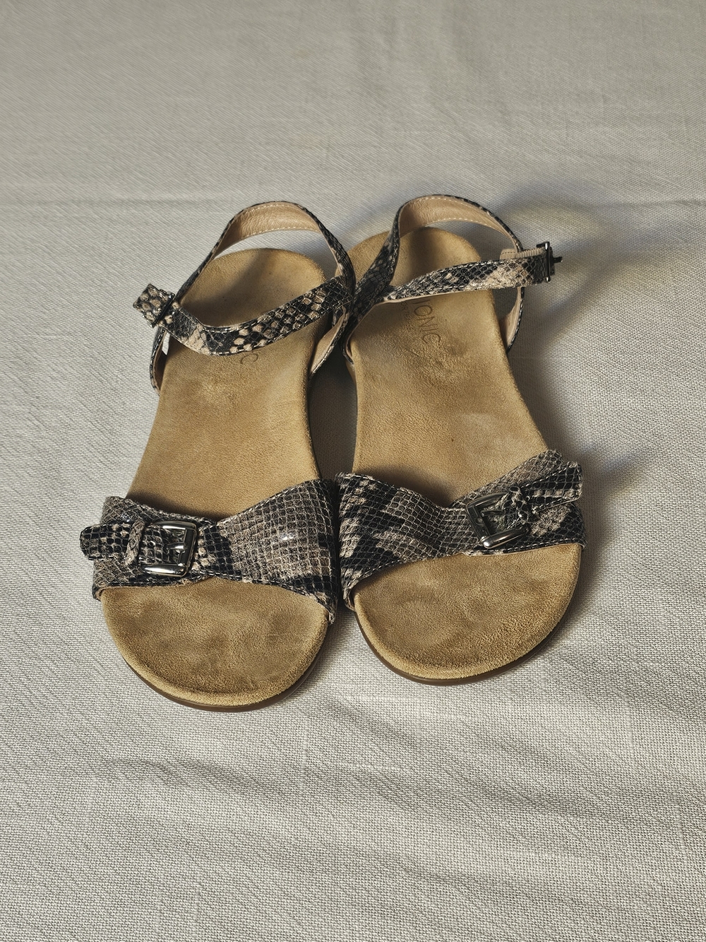 Vionic Alita Ankle Strap Sandals Womens Size 7 Brown
